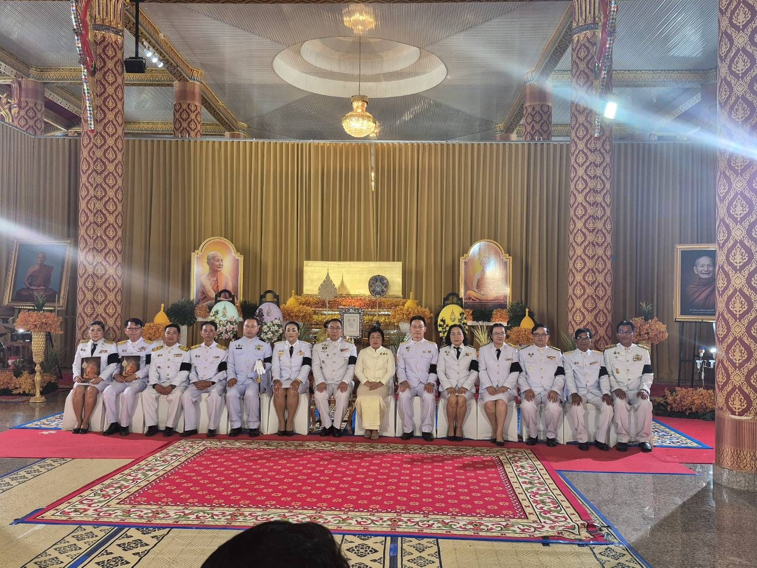  สพอ.เทพสถิต ร่วมพิธีบำเพ็ญกุศลและถวายพระราชกุศล เนื่องในพิธีพระราชทานศพ พระราชภาวนาวชิรคุณ
