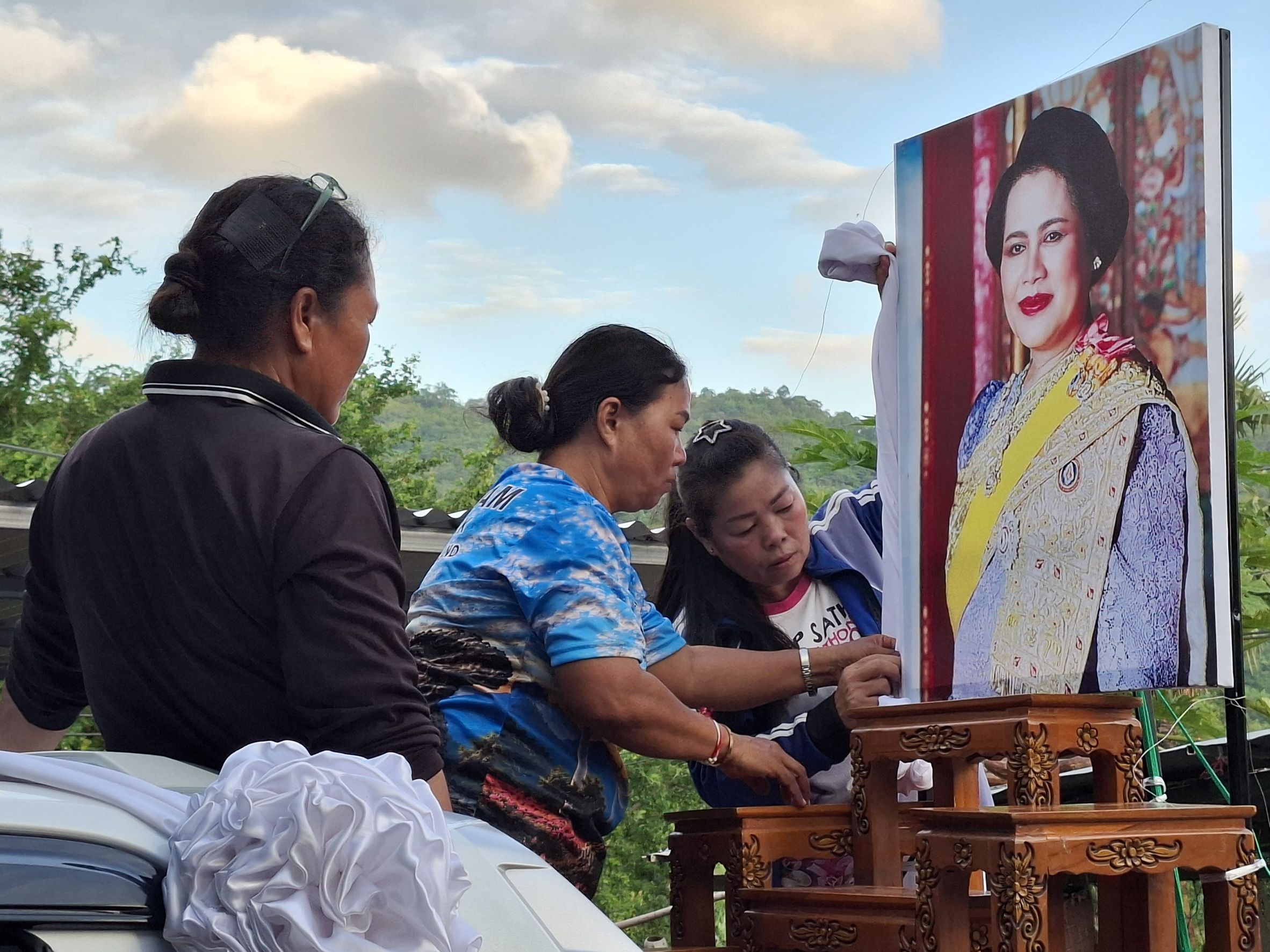 สพอ.เทพสถิต เตรียมความพร้อมขบวนอัญเชิญเงินขวัญถุงพระราชทานกองทุนแม่ของแผ่นดิน