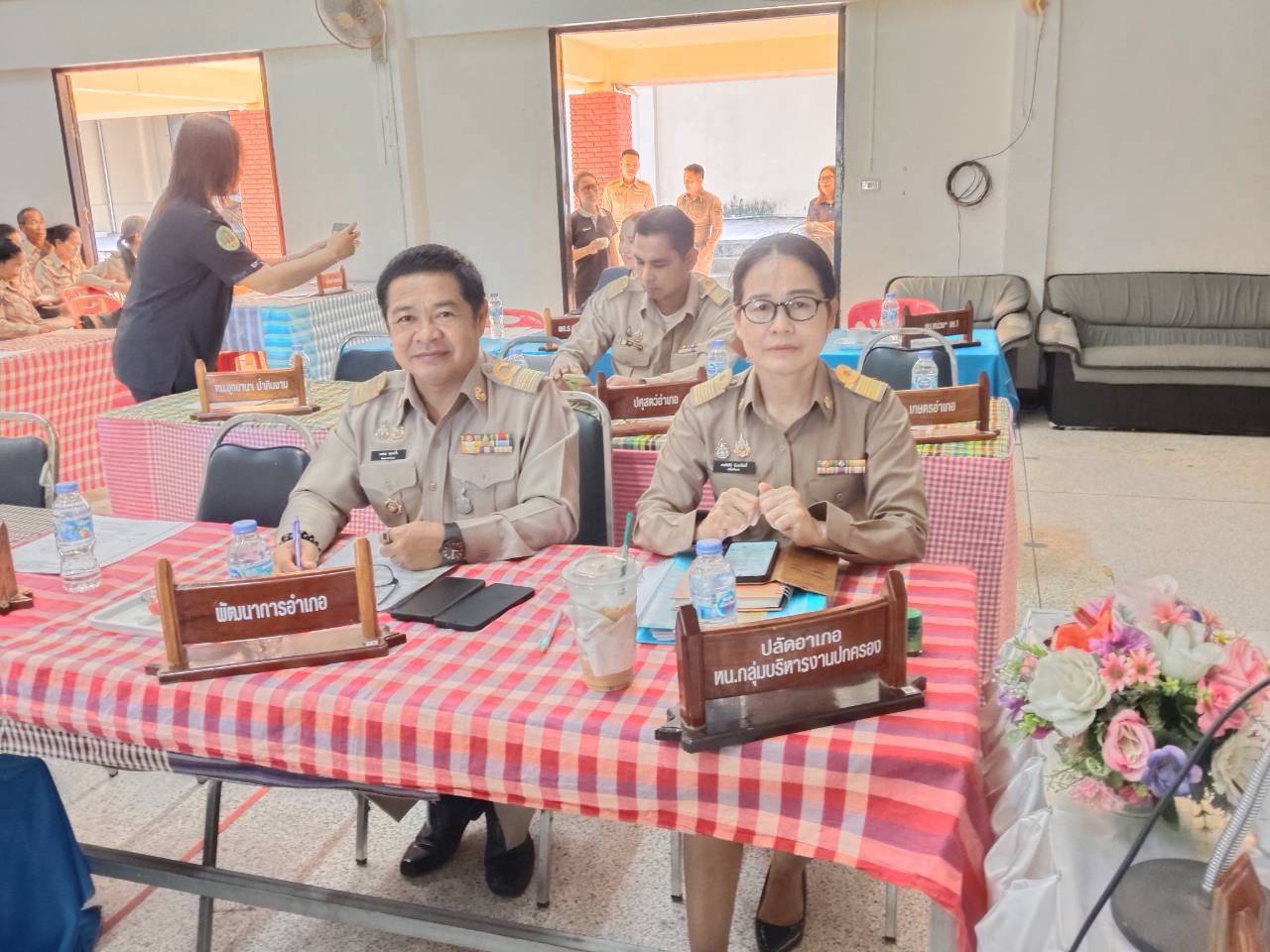 สพอ.เทพสถิต : ประชุมหัวหน้าส่วนราชการ และกำนัน ผู้ใหญ่บ้าน ประจำเดือน ตุลาคม พ.ศ. 2569