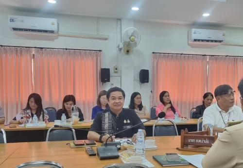 สพอ.เทพสถิต ร่วมประชุมเลือกคณะกรรมการประสานแผนพัฒนาท้องถิ่นระดับอำเภอ