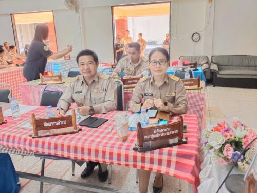 สพอ.เทพสถิต : ประชุมหัวหน้าส่วนราชการ และกำนัน ผู้ใหญ่บ้าน ประจำเดือน ตุลาคม พ.ศ. 2569