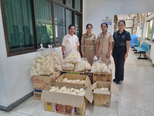สพอ.เทพสถิต ร่วมรับมอบดอกไม้จันทน์ เพื่อน้อมสำนึกในพระมหากรุณาธิคุณพระพันปีหลวง